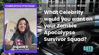 Video thumbnail for Sujana S wants Dwayne Johnson on her Zombie Survival squad. Rock solid choice!