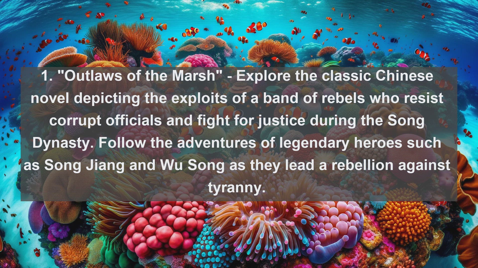 'Video thumbnail for Top 10 Chinese Tales of Rebellion'