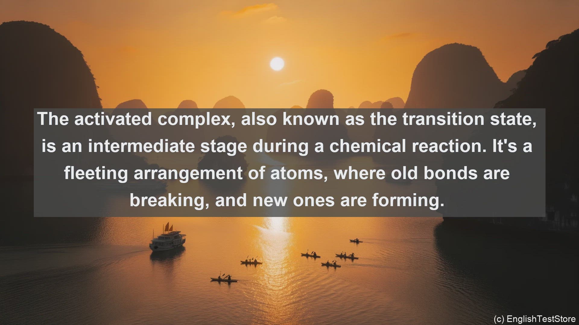 'Video thumbnail for Activated complex in science  definition and examples'