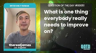 Video thumbnail for therealjames says "practice empathy." Good advice for everyone!