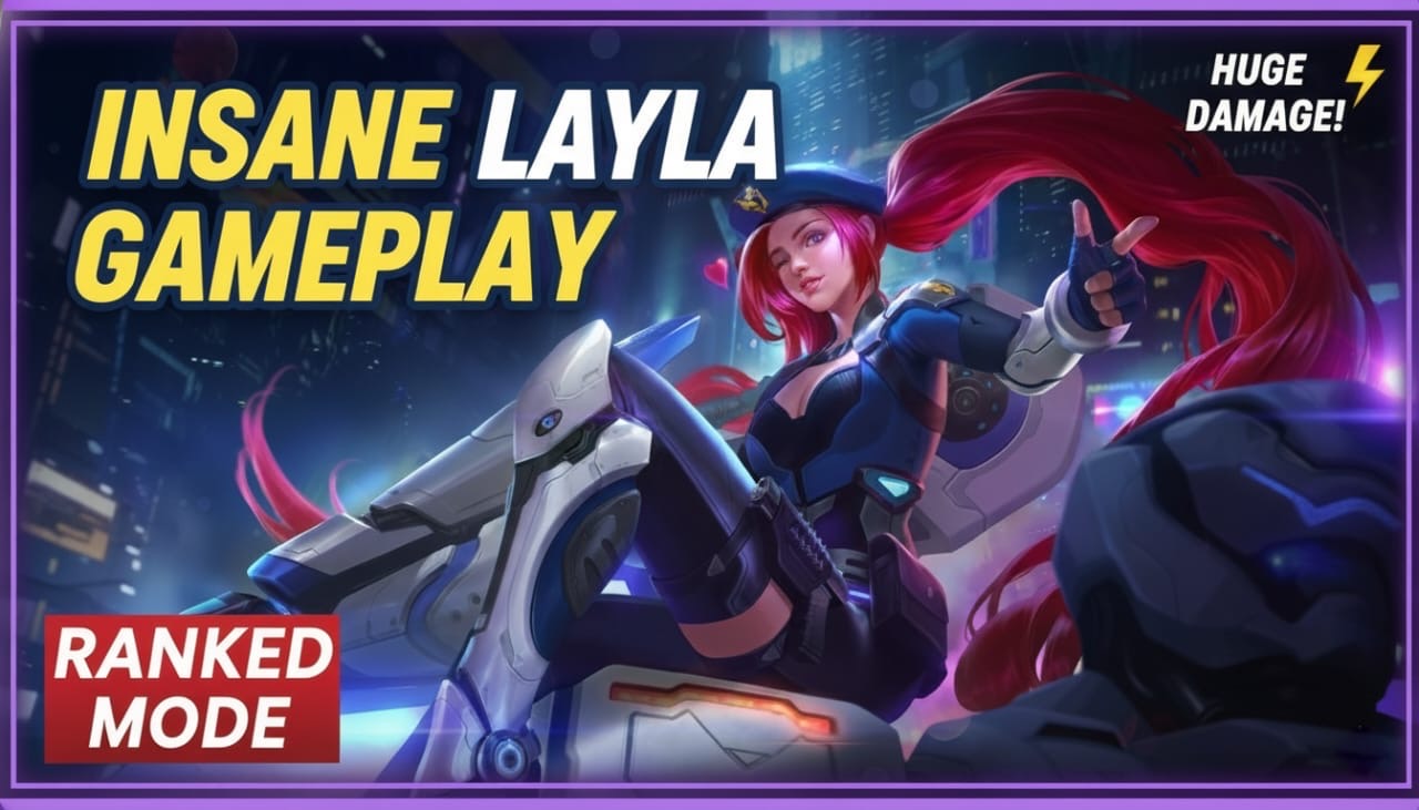 Video thumbnail for Layla being absolute goddess in Ranked - Mobile Legends Bang Bang
