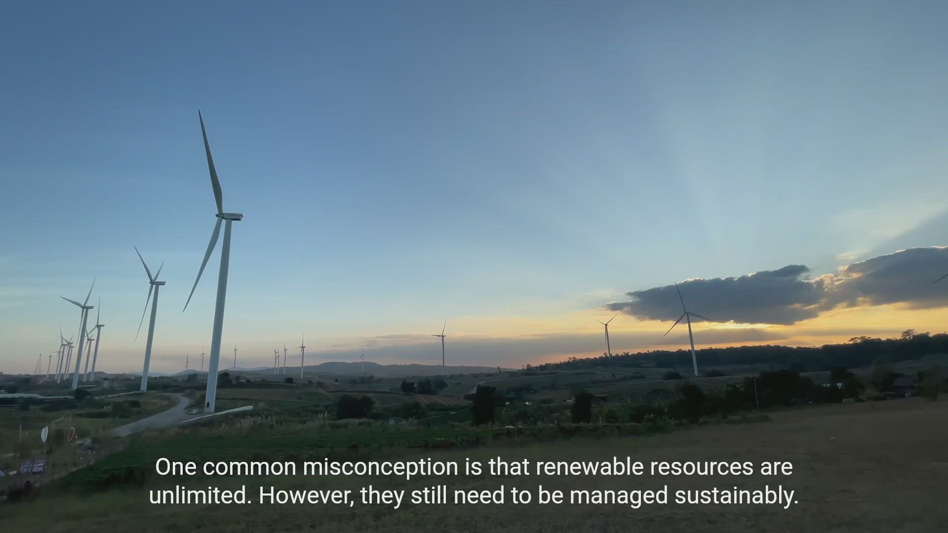 'Video thumbnail for Common Misconceptions About Renewable Resources'