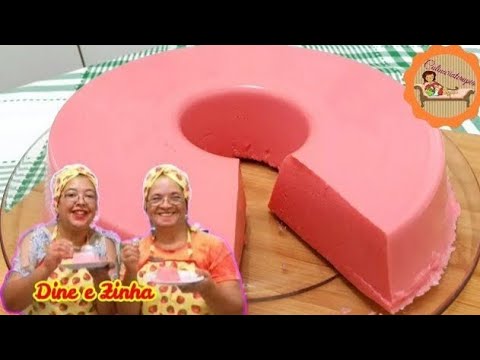 'Video thumbnail for Sobremesa Pudim de Morango Muito Fácil de Fazer @Culinariaterapia'