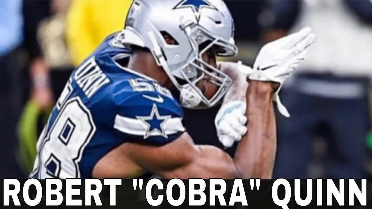 'Video thumbnail for law nation sports: robert quinn's pass rush technique | dallas cowboys breakdown'