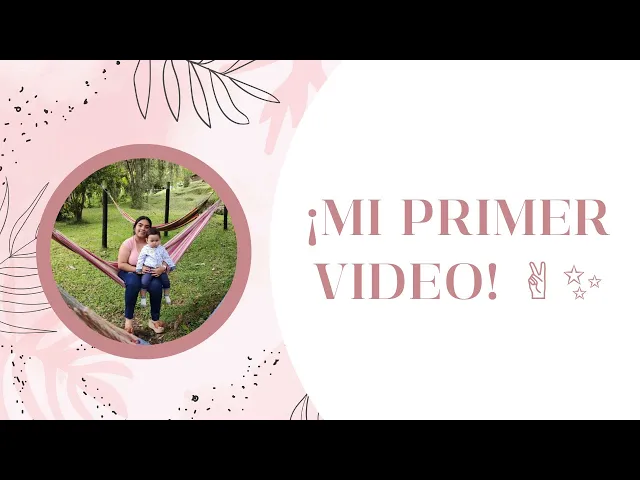 'Video thumbnail for ¡MI PRIMER VIDEO! ✌✨ - LAURA'