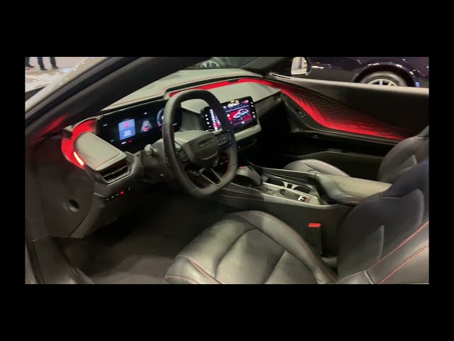 'Video thumbnail for 2025 Dodge Charger frunk, quick interior, and front spoiler'