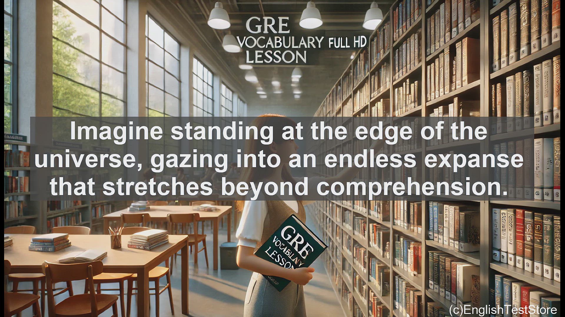 'Video thumbnail for GRE Vocabulary Lesson: Illimitable - Exploring the Boundless Adjective'
