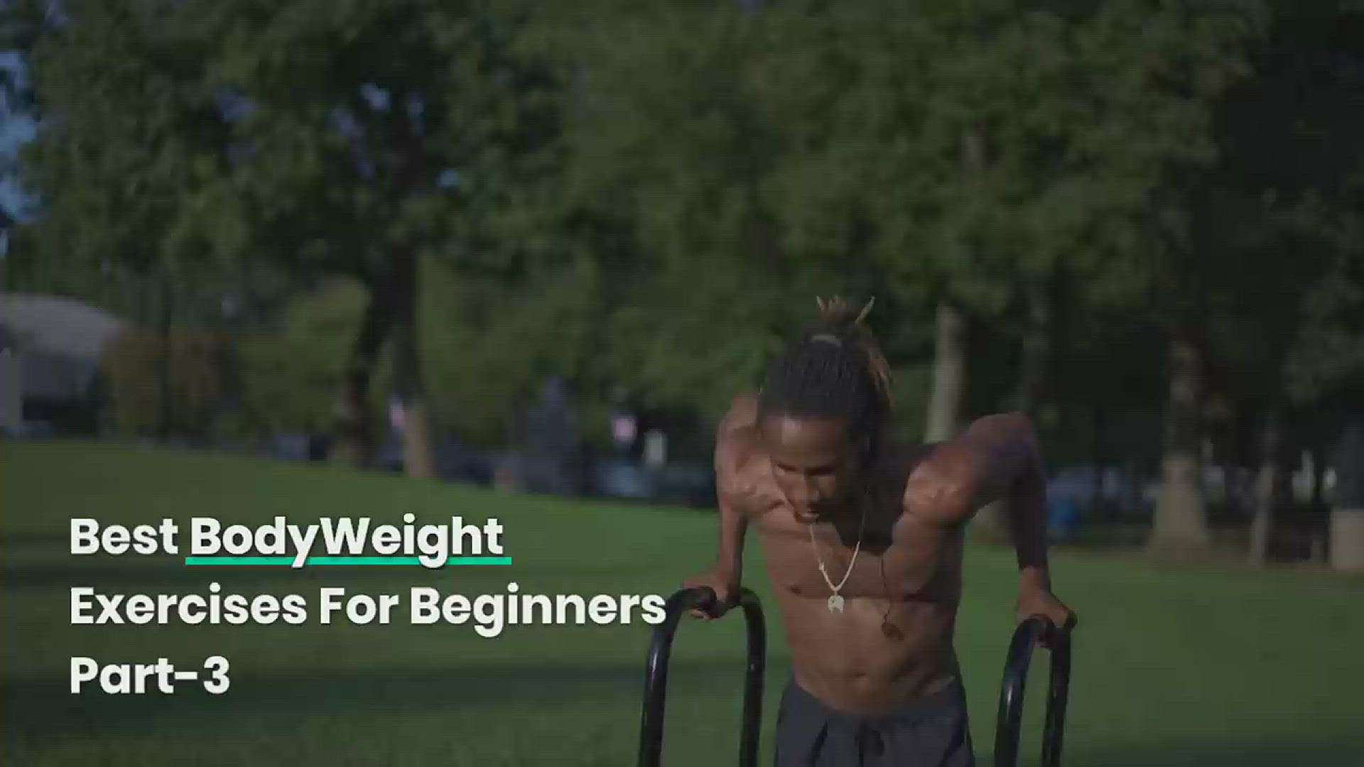 'Video thumbnail for Best bodyweight exercises for beginners | Part 3'