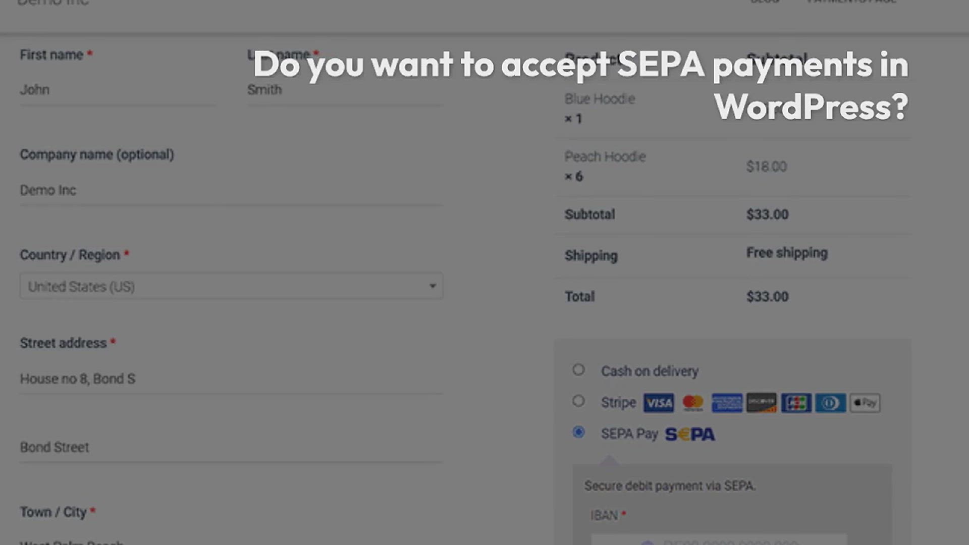 'Video thumbnail for How to Accept SEPA Payments in WordPress (2 Easy Ways)'