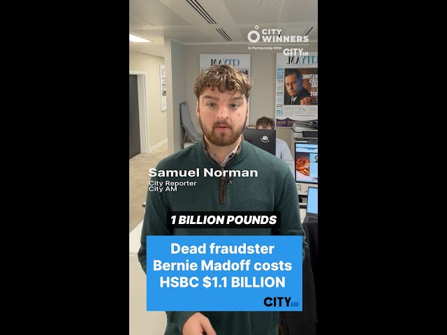 Video thumbnail for Dead fraudset Madoff costs HSBC $1.1 BILLION