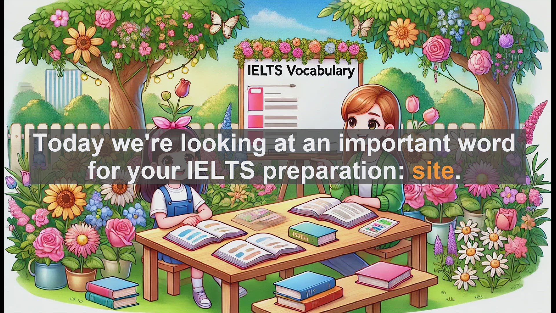 'Video thumbnail for 2500 Must Know IELTS 5.5 Vocabulary - IELTS Vocabulary: Understanding and Using the Word 'Site''