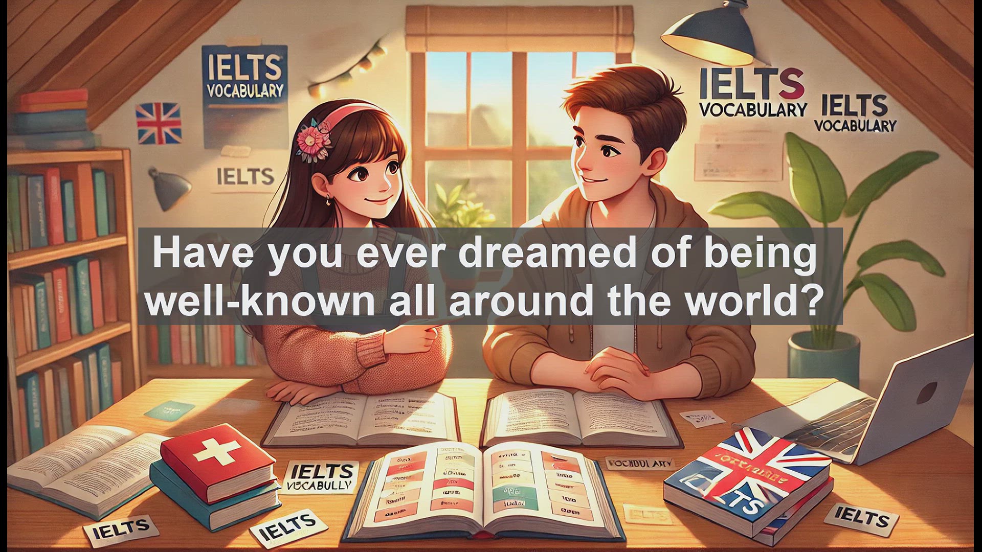 'Video thumbnail for 2500 Must Know IELTS 5.5 Vocabulary - Understanding 'Famous': Key Vocabulary for IELTS'