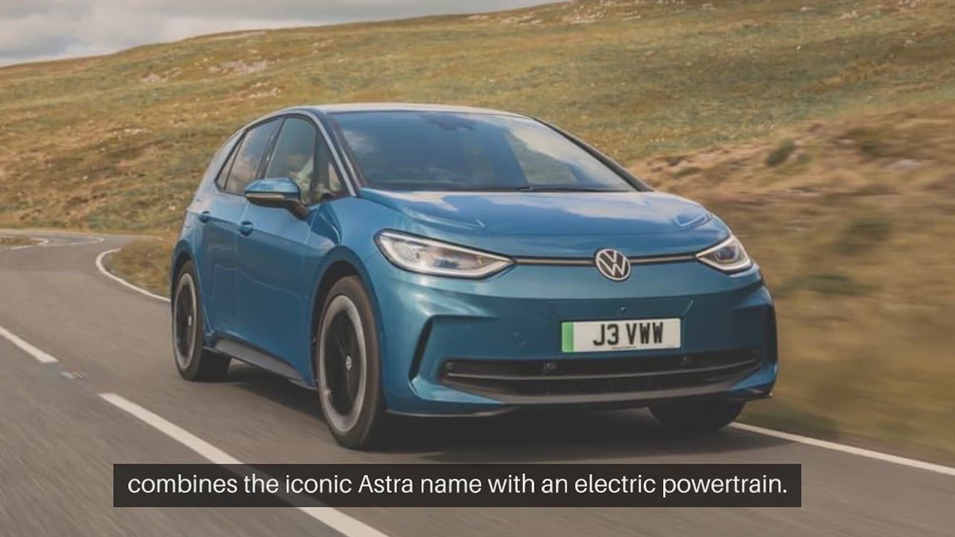 'Video thumbnail for Vauxhall Astra Electric review'