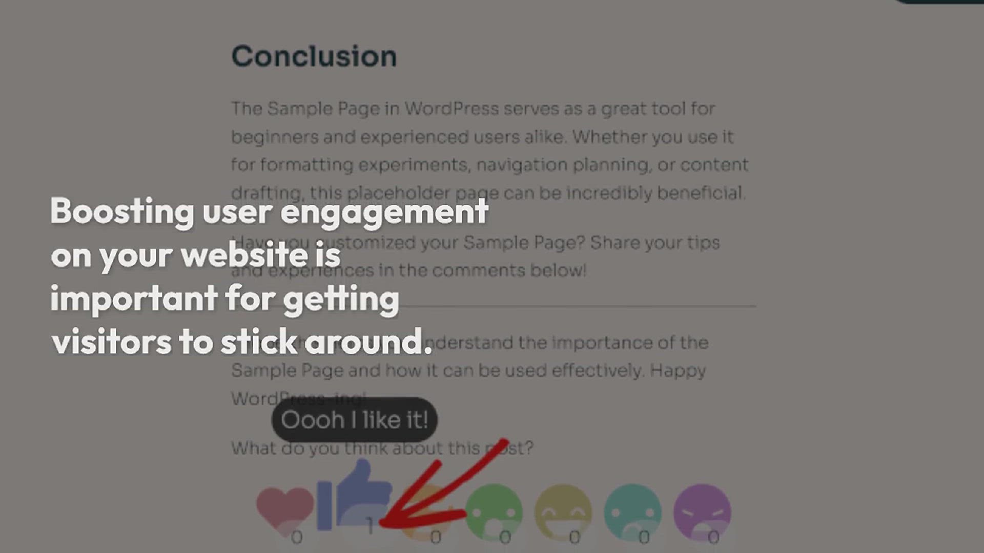 'Video thumbnail for How to Add WordPress Reaction Buttons to Boost Engagement'