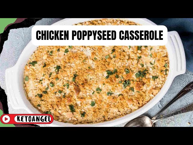 Video thumbnail for Chicken Poppyseed Casserole