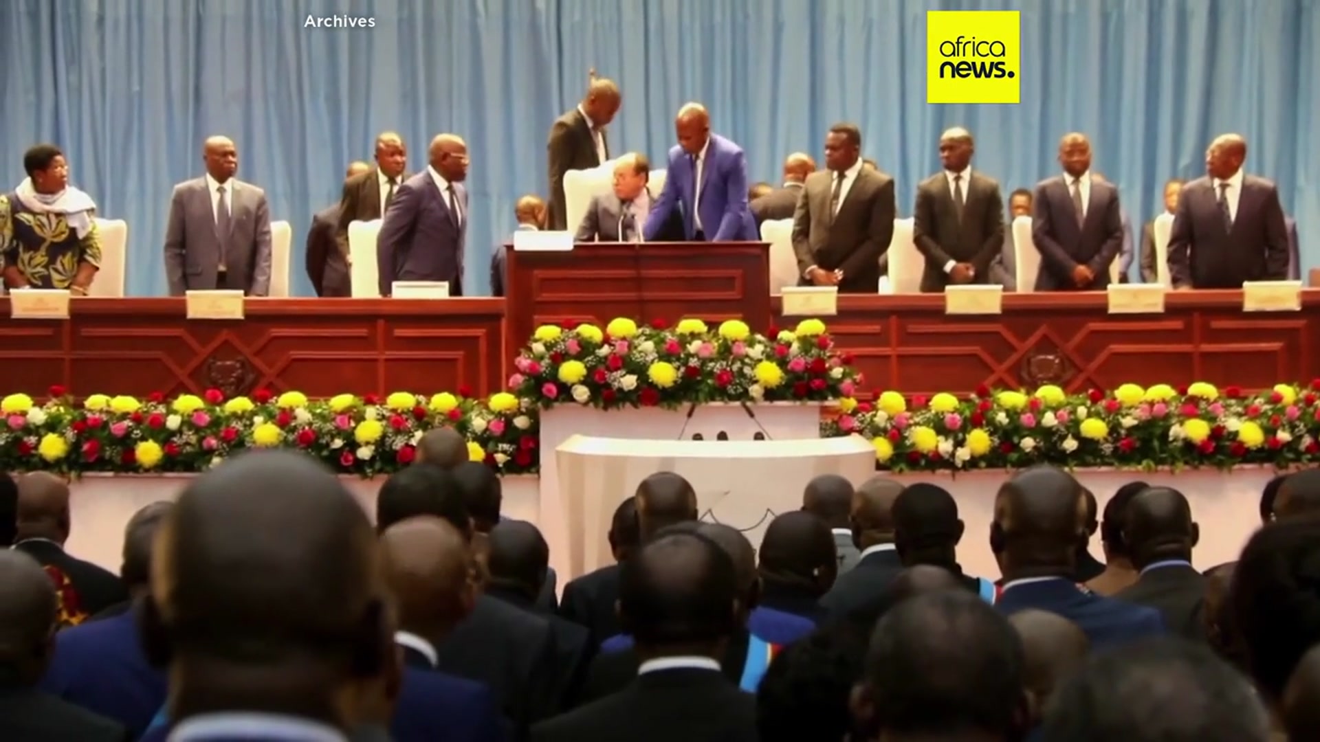 'Video thumbnail for DR Congo Justice Minister under fire over $19M transfer'