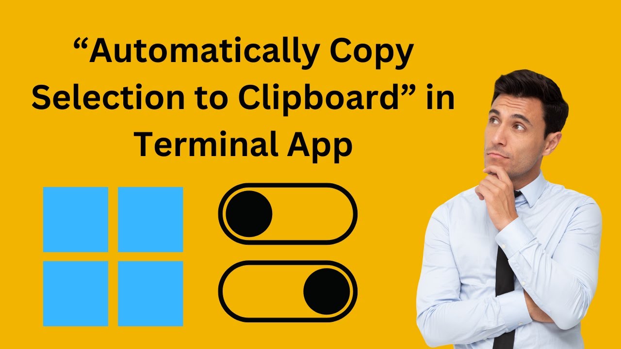 'Video thumbnail for How to Enable or Disable “Automatically Copy Selection to Clipboard” in Windows 11 Terminal?'