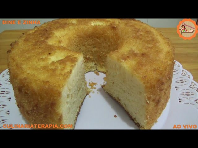 'Video thumbnail for Bolo Fofinho de Maizena - Bolo de Amido de Milho'