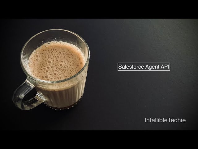 'Video thumbnail for Salesforce Agent API'
