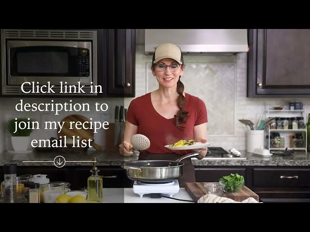 Video thumbnail for Lemon Zucchini Pasta ¦ High Protein with Cottage Cheese and Lemon Chicken 720p 24fps