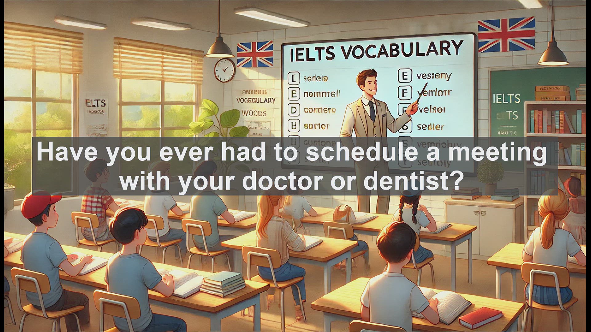 'Video thumbnail for 2500 Must Know IELTS 5.5 Vocabulary - Understanding 'Appointment': Essential IELTS Vocabulary'