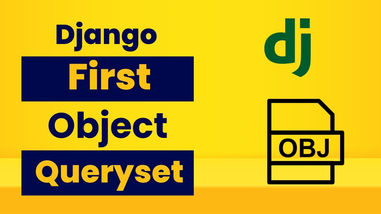 'Video thumbnail for How to get First Object from a Queryset in Django'