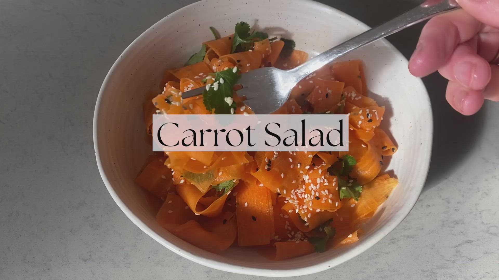 Video thumbnail for Carrot Salad