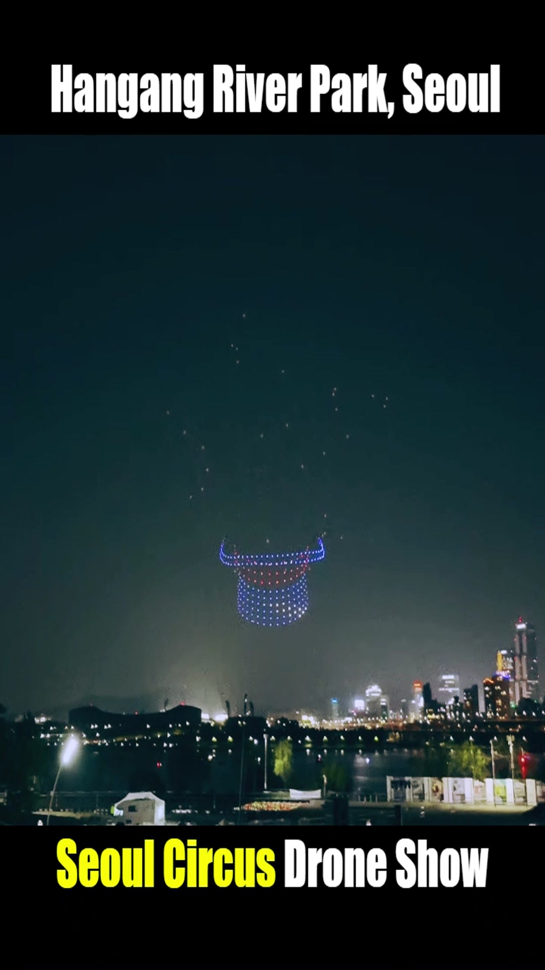 Video thumbnail for 2025 Seoul Circus Drone Show π A Sky Full of Magic!