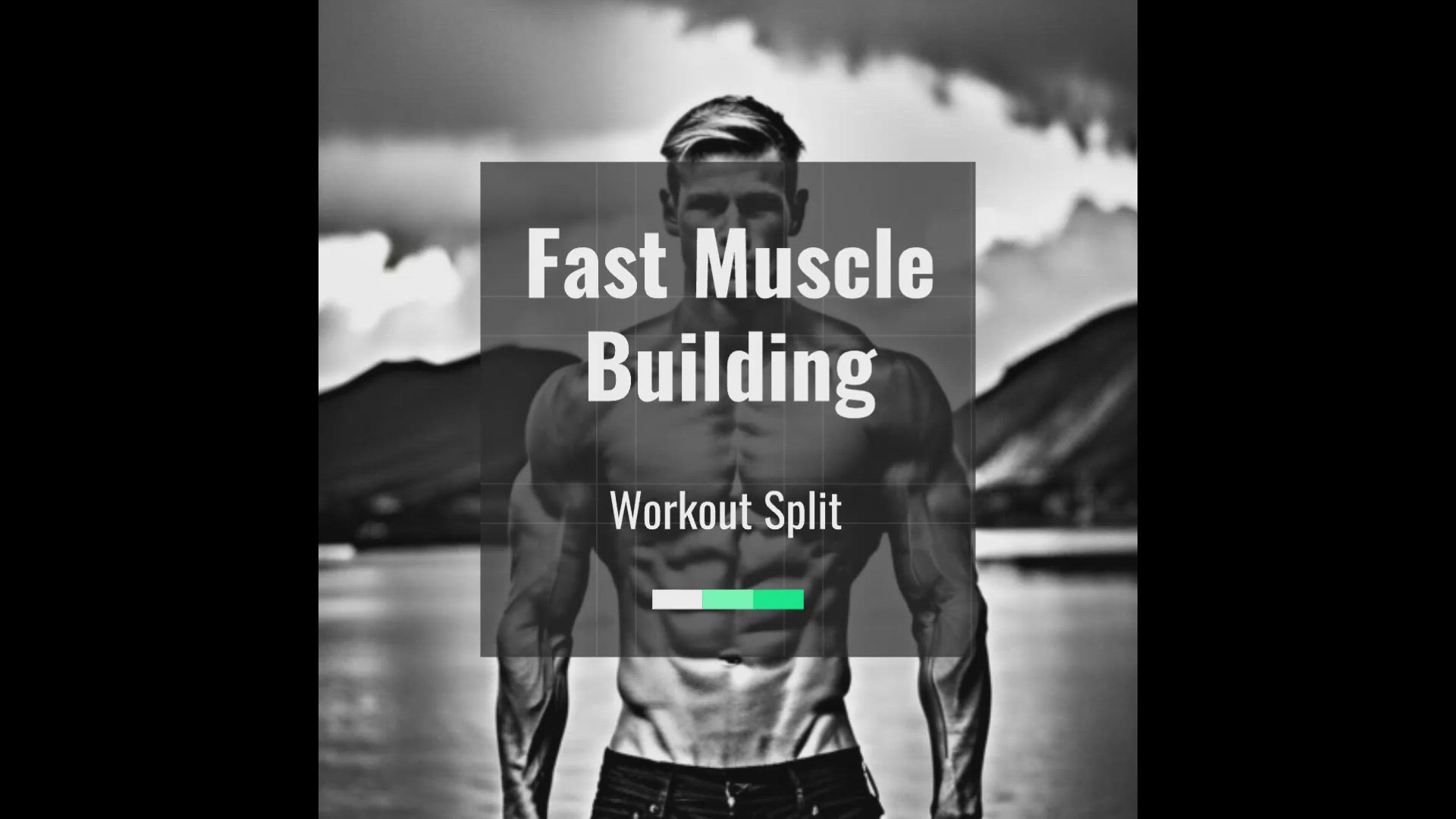 'Video thumbnail for Fast Muscle Building Workout Split'