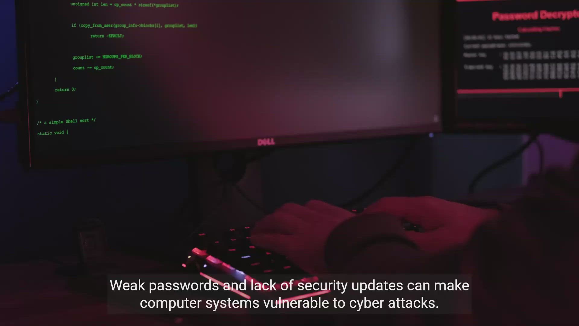 'Video thumbnail for Causes of Cyber Threats '