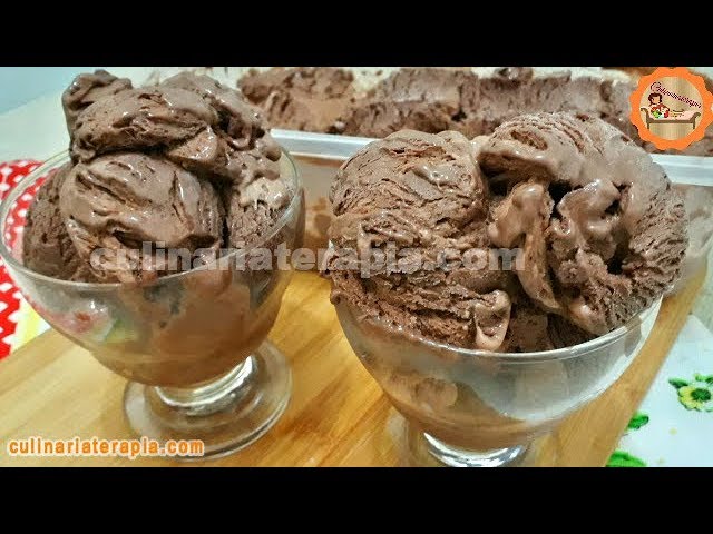 'Video thumbnail for Sorvete ULTRA Cremoso de Chocolate, Rende Muito! Até 4 Litros!'