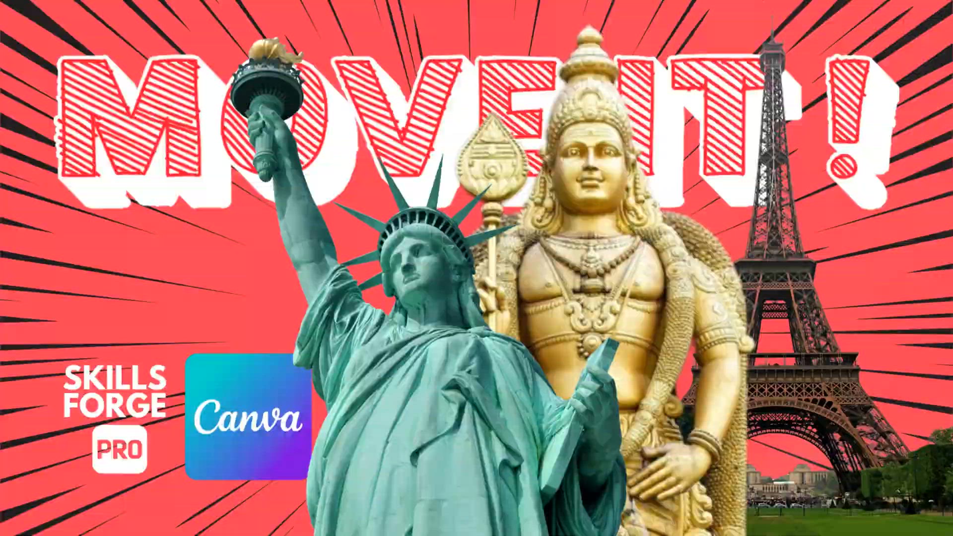 'Video thumbnail for How to Create a Stunning Monument Animation in Canva'