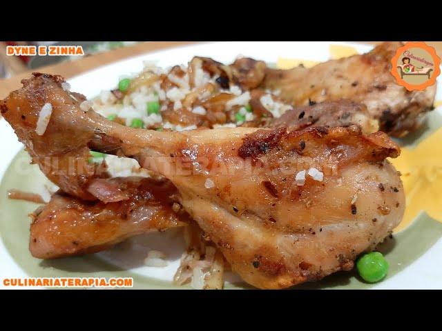 'Video thumbnail for Como Fazer Coxas de Frango Assadas na Manteiga e Azeite'