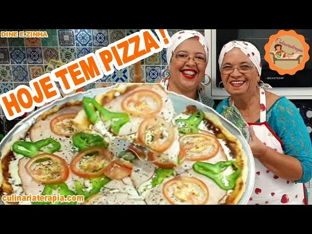 'Video thumbnail for Pizza Profissional em Casa Fácil e Rápida @Culinariaterapia'