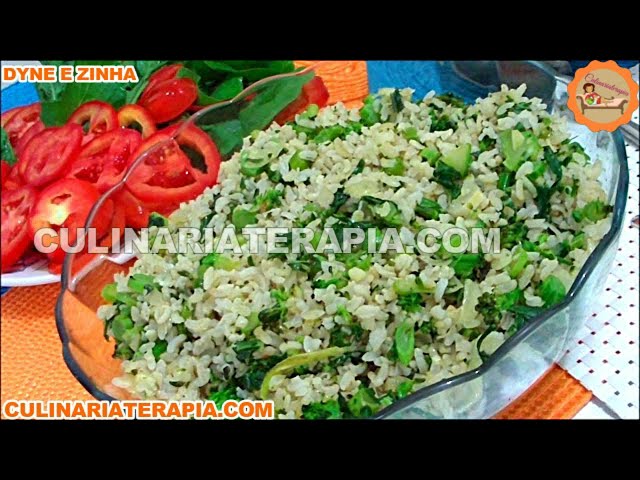 'Video thumbnail for Arroz INTEGRAL com BRÓCOLIS Light para Enriquecer as Refeições com Vitaminas Minerais e Fibras.'