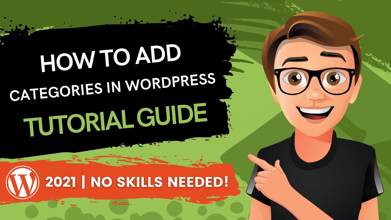 'Video thumbnail for How To Add Categories In WordPress Tutorial Guide'