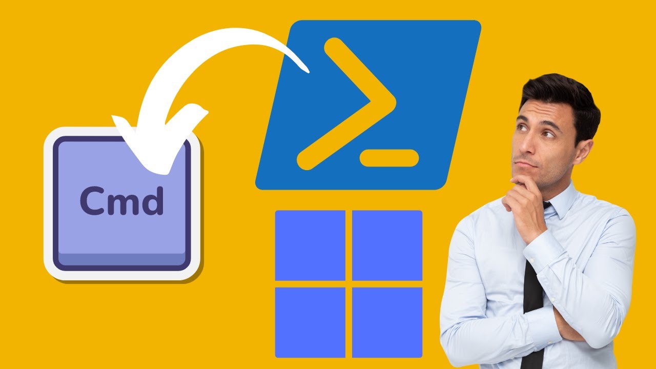'Video thumbnail for How to Run PowerShell Commands in Command Prompt on Windows 11 | GearUpWindows Tutorial'