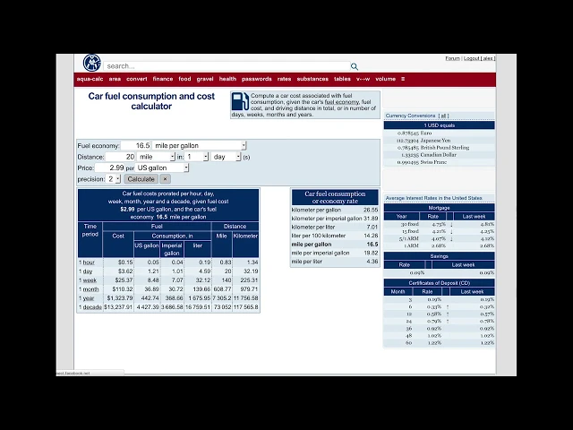 mpg US to l 100km fuel consumption fuel economy conversion tables