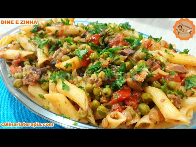 'Video thumbnail for Penne à putanesca uma refeição rápida'