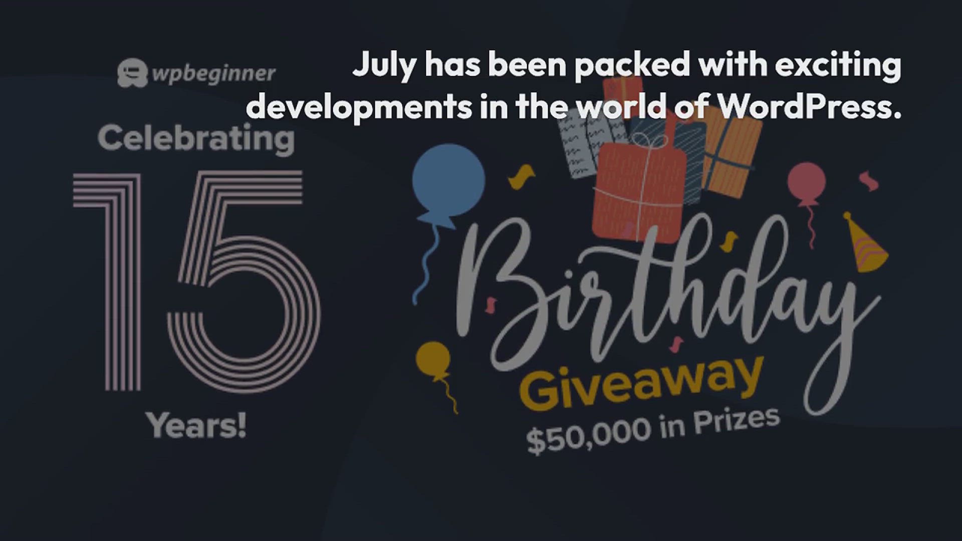 'Video thumbnail for WPBeginner Spotlight 02 – Plugin Acquisitions, New Releases + More WordPress News'