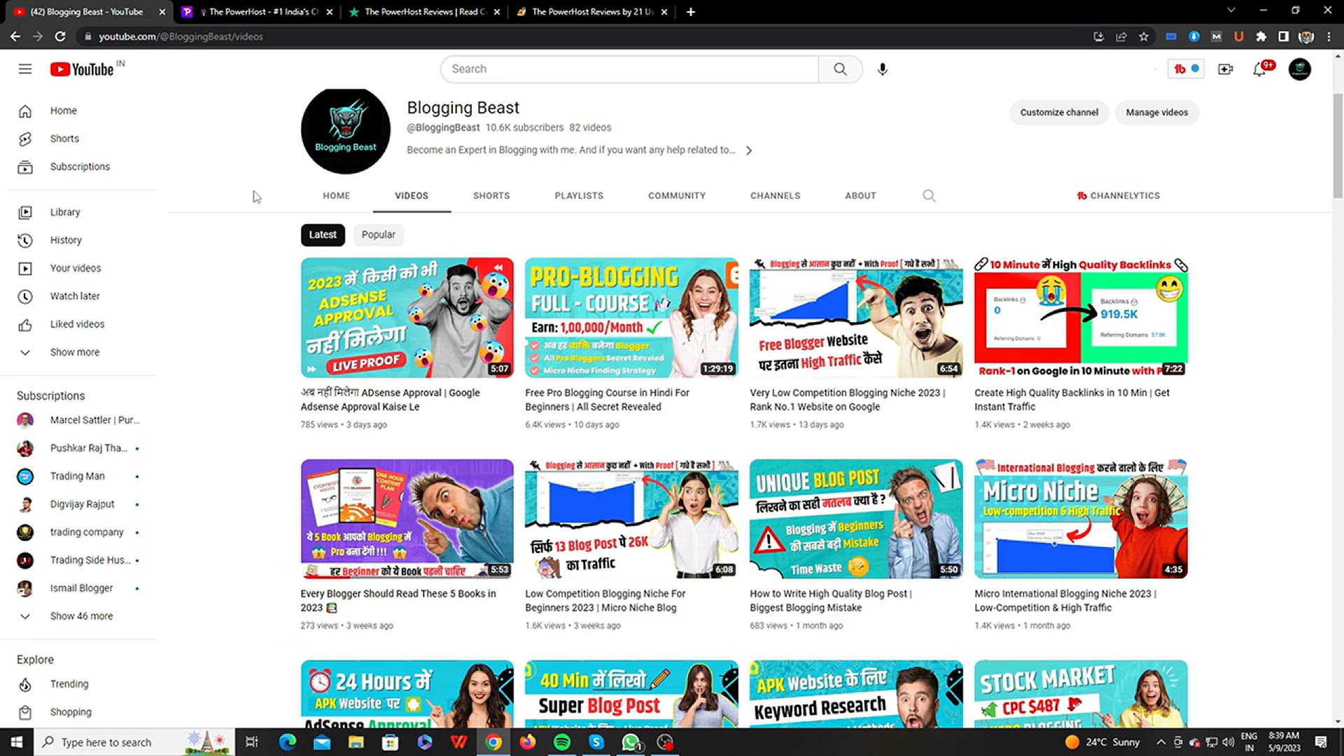 'Video thumbnail for सिर्फ ₹45 में Hosting + Free Domain _ Cheapest WordPress Hosting'