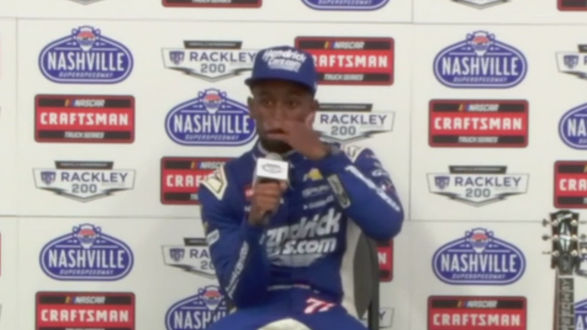 'Video thumbnail for Rajah Caruth Wasn't Feeling Playoff Pressure Before Nashville Win'