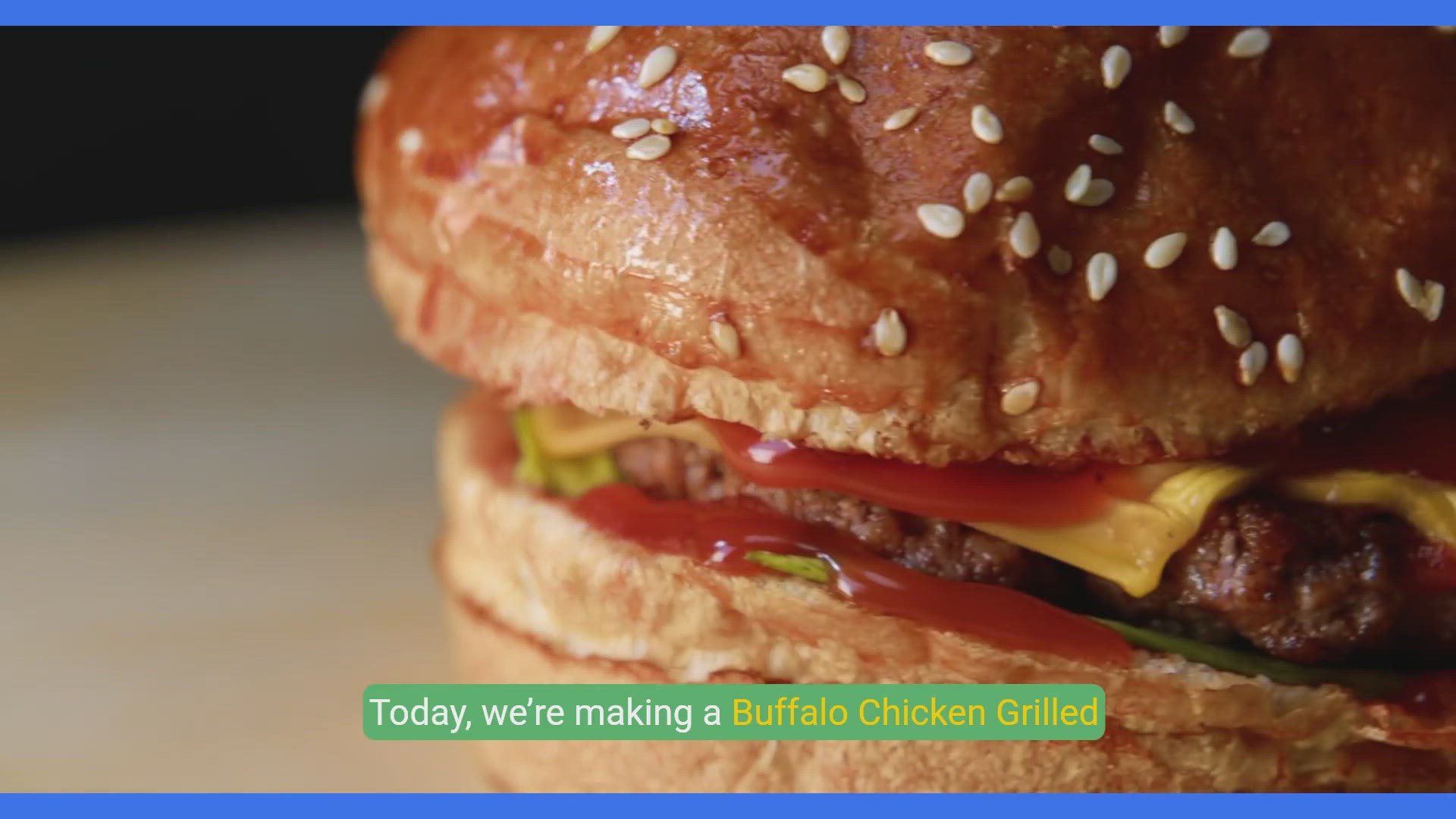 Video thumbnail for Game Day Delight_ Buffalo Chicken Grilled Cheese Recipe!