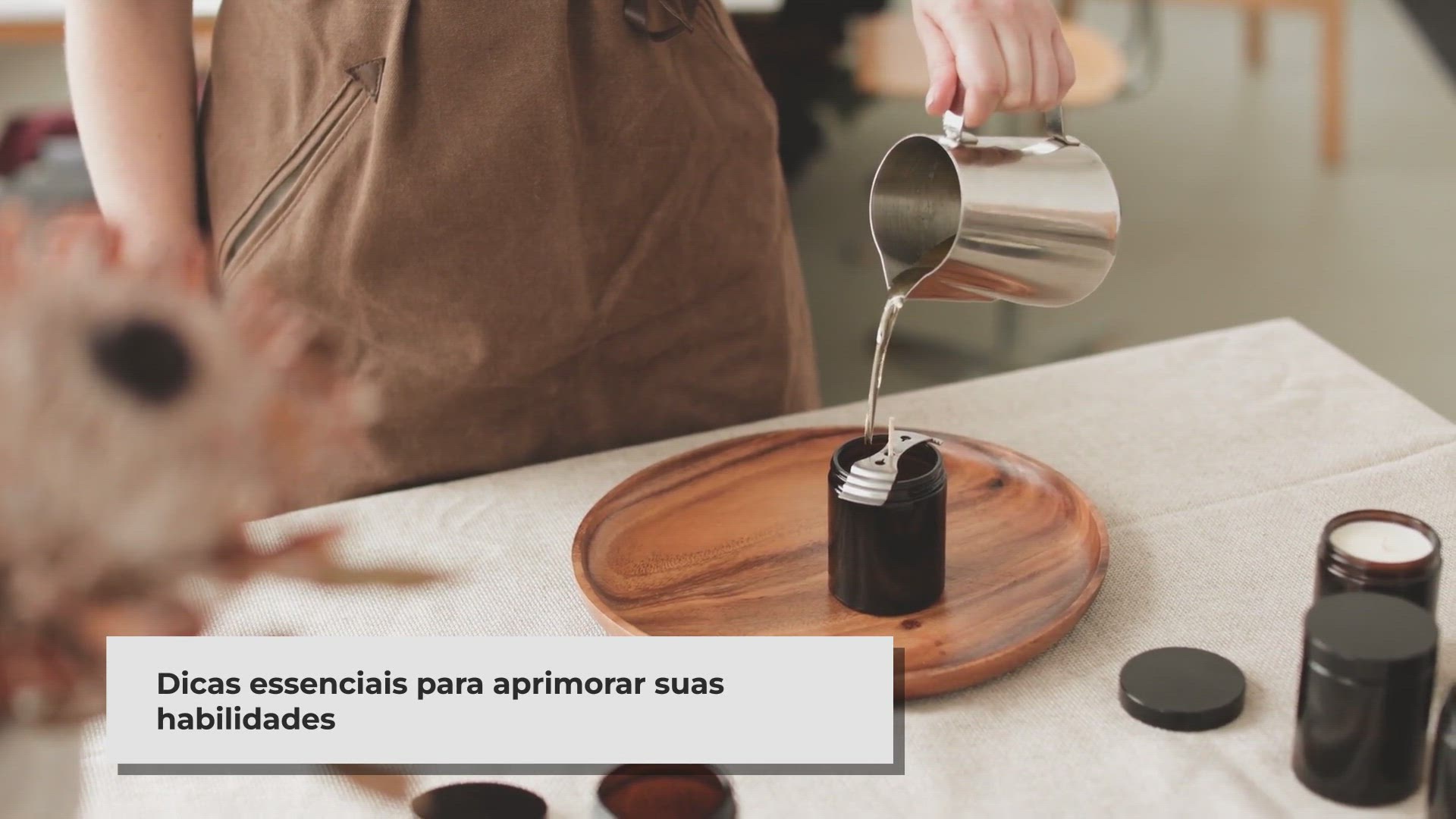 'Video thumbnail for Dominando a Arte da Fabricação de Velas: Técnicas e Dicas Essenciais'