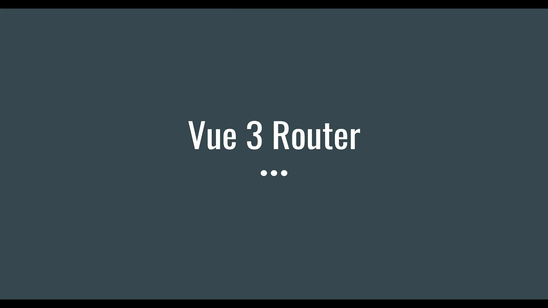 Video thumbnail for What Is Vue Router?