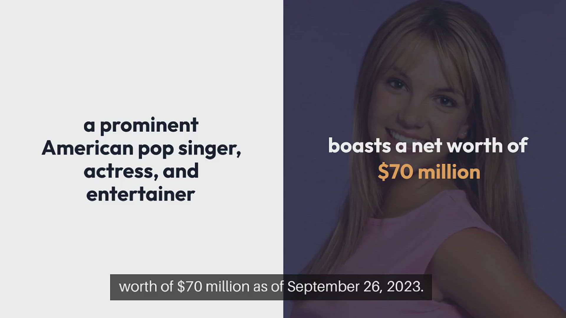 'Video thumbnail for Britney Spears Net Worth'