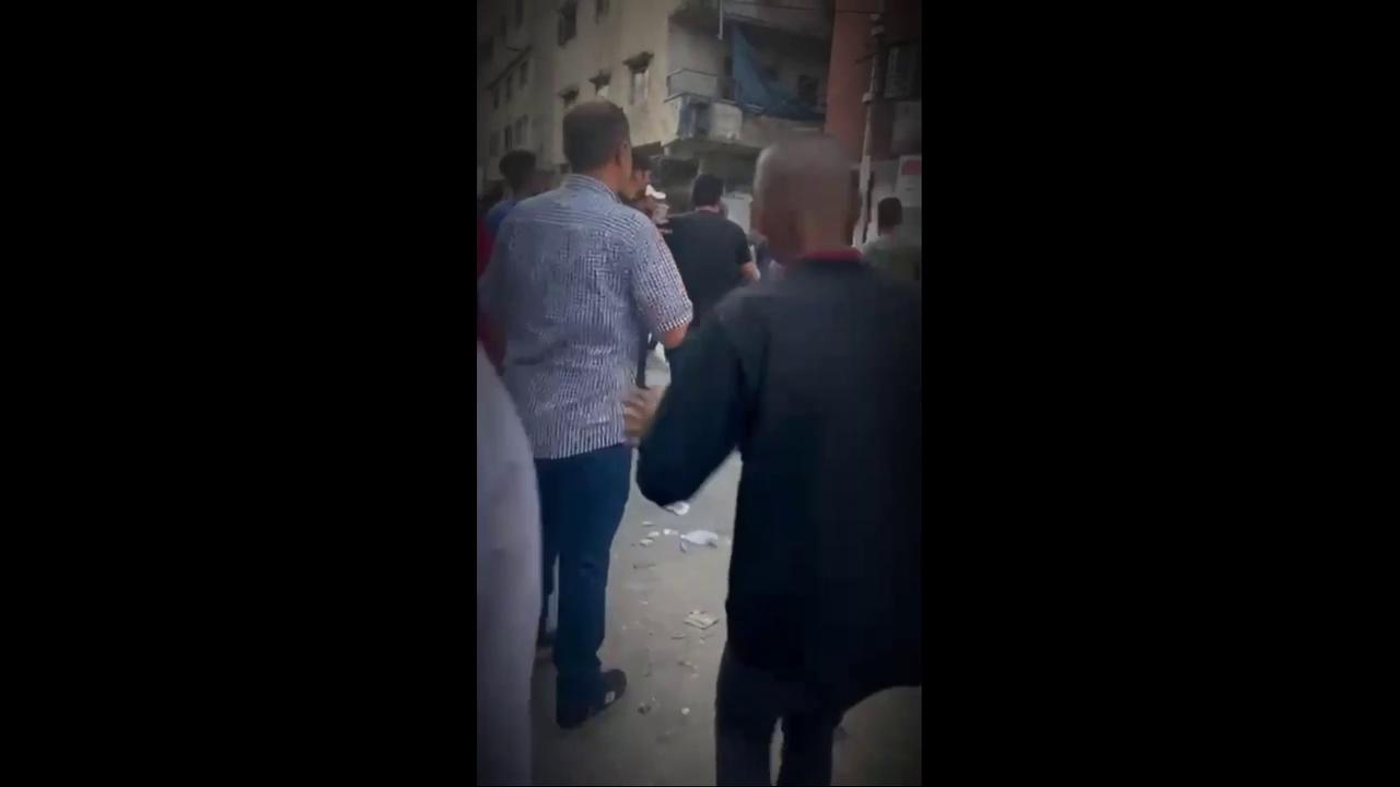 'Video thumbnail for ⚠️Trigger warning: Hamas conducts public execution in Gaza City Square'