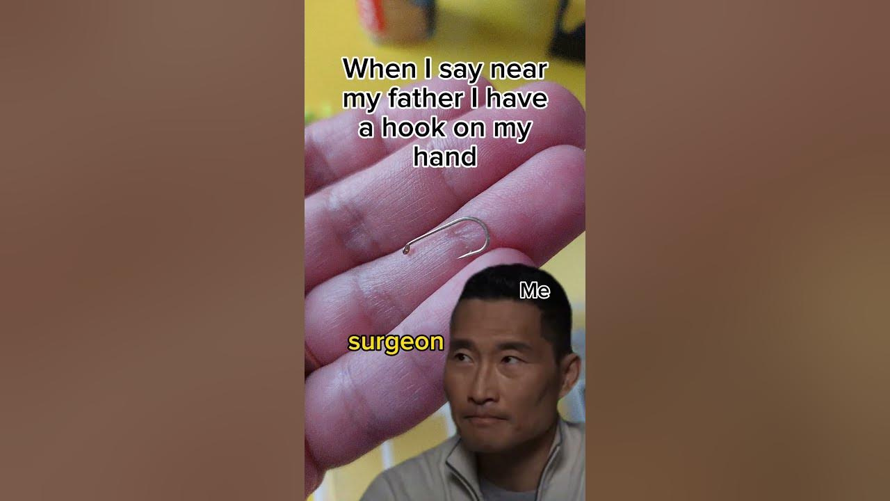 'Video thumbnail for He likes to pull hooks out #fishing #gonefishing #fishingfails #fishingmemes'