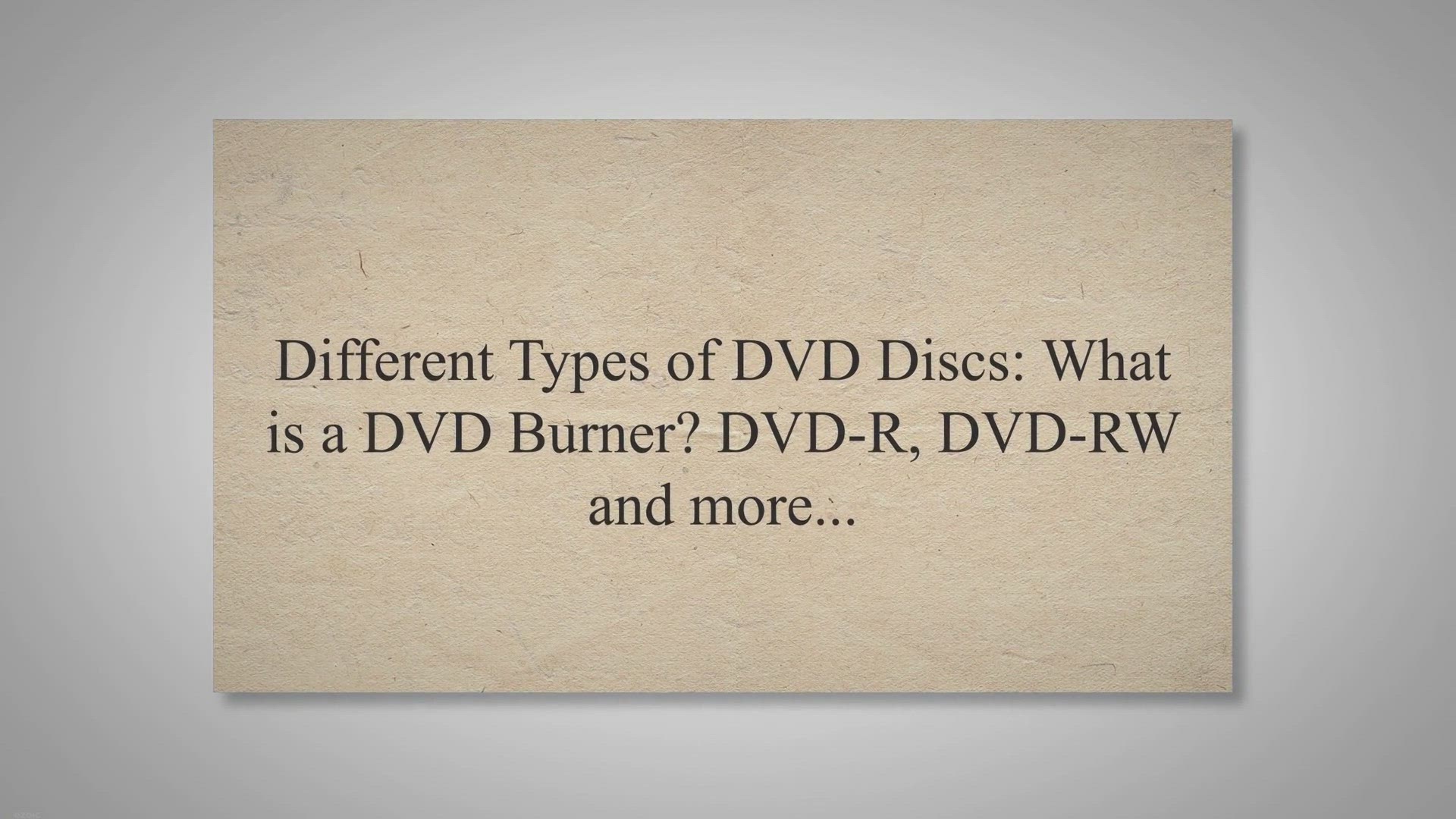 DVD-R Definition - What is a DVD-R disc?