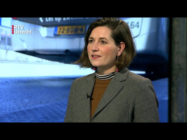 'Video thumbnail for 2023-01-25 Ulrike Nagel in studio RTV Utrecht: Vakbond dreigt met staking in het streekvervoer'